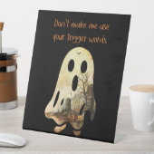 Signe De Table Ne me forcez pas à utiliser vos mots de déclenchem (In SItu)