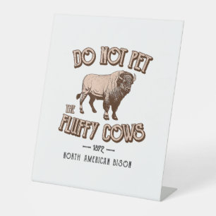 Signe De Table Ne pas familiariser avec les vaches de bouffée Ame