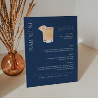 NEVE Marine Signature Boire Mariage Bar Menu