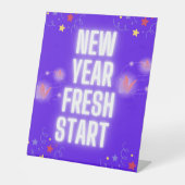 Signe De Table New year Fresh start  (Recto)