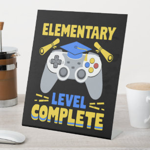 Signe De Table Niveau élémentaire Complet Jeu Gamer Graduation