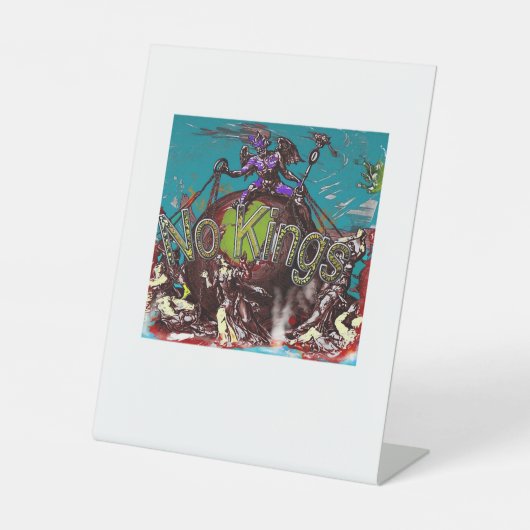 Signe De Table No Kings Classic Modern Minimal Style (Recto)