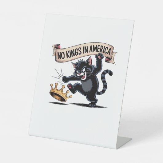 Signe De Table No Kings In America Classic Creative Style (Recto)