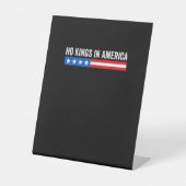 Signe De Table No Kings In America Patriotic Style (Recto)