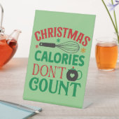 Signe De Table Noël ne compte pas; Noël; cuisine (In SItu)