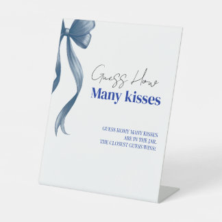 Signe De Table Nœud bleu qu'elle noue la fête de mariage