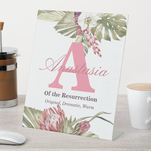 Signe De Table Nom Signification de Anastasia (In SItu)