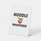SIGNE DE TABLE NOODLE WHISPERER (Recto)