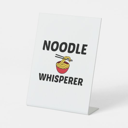 SIGNE DE TABLE NOODLE WHISPERER (Recto)