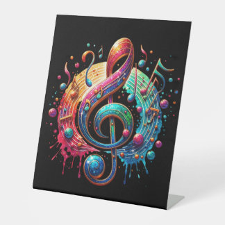 Signe De Table Note musicale d'un design exceptionnel