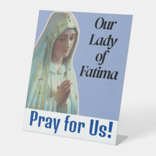 Signe De Table Notre-Dame de Fatima