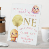 Signe De Table Notre petit biscuit Turner One Photo 1er anniversa (In SItu)