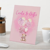 Signe De Table Nous Pouvons Acheter Cartes D'Attente Et Cadeaux (In SItu)