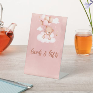 Signe De Table Nous pouvons Bearly Wait Card & Cadeaux Signal Ped