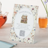 Signe De Table Nouveau chapitre baby shower fleur sauvage diaperf (In SItu)