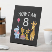 Signe De Table Now I, 8 ans d'âge huit (In SItu)