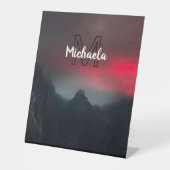 Signe De Table Nuages brûlants, brouillard et monographie des mon (Recto)