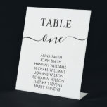 Signe De Table Numéro de table du tableau de mariage simple et él<br><div class="desc">Numéro de table du tableau de mariage simple et élégant</div>