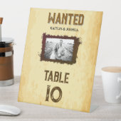 Signe De Table Numéro de tableau Recherché 🤠 Cowboy Mariage (In SItu)