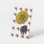 Signe De Table Numéros de table (Recto)