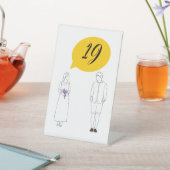 Signe De Table Numéros de table (In SItu)