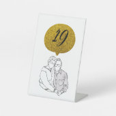 Signe De Table Numéros de table (Recto)