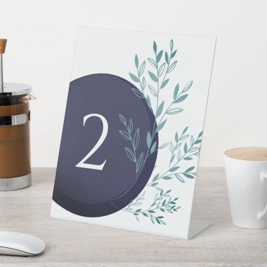 Signe De Table numéros de table pour fête ou mariage (In SItu)