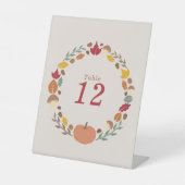 Signe De Table Numéros de tableau des couronnes et des Mariages d (Recto)