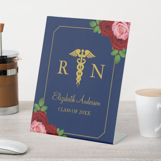 Signe De Table Nurse Graduation (In SItu)