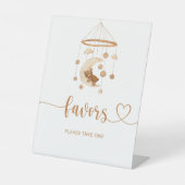 Signe De Table Nursery mobile Favoriser s'il vous plaît prendre u (Recto)