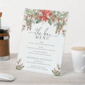 Signe De Table Nutmeg Noel Noël Le Bar Boissons Menu (In SItu)