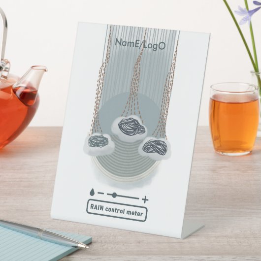 Signe De Table objet_2_compteur de contrôle de pluie (In SItu)