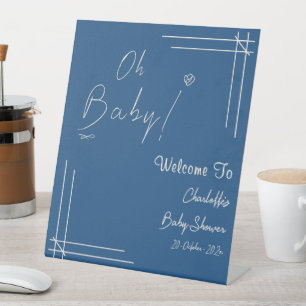 Signe De Table Oh Bébé! Débardeur de bébé minimaliste genre neutr
