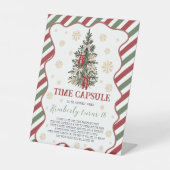 Signe De Table Oh What Fun Christmas Time Capsule Sign (Recto)