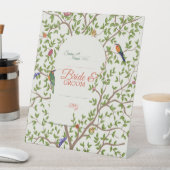 Signe De Table Oiseau botanique élégant (In SItu)