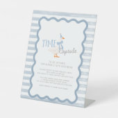 Signe De Table One Silly Goose 1st Birthday Time Capsule Sign (Recto)