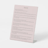 Signe De Table Only You (Recto)