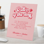 Signe De Table Ordre du jour (In SItu)