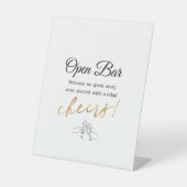 Signe De Table Ouvrir la barre (Recto)