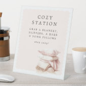 Signe De Table Pajamas & Prosecco Fête des mariées Cosy Station (In SItu)