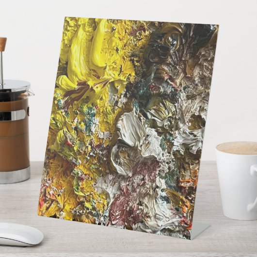 Signe De Table Palette de l'artiste #1 (In SItu)