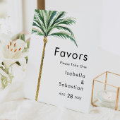 Signe De Table Palm Tree Destination Mariages Faveurs