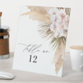 Signe De Table Pampas botanique séché botanique naturel botanique (In SItu)