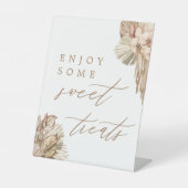 Signe De Table Pampas Grass Boho Baby shower Faveurs (Recto)