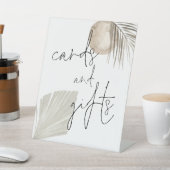 Signe De Table Pampas Grass Cards Cadeaux Script Mariage (In SItu)