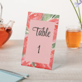 Signe De Table Pancartes de numéro de table (In SItu)