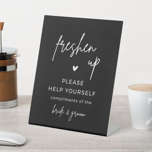 Signe De Table Panier de Mariage de compléments de rafraîchisseme (In SItu)