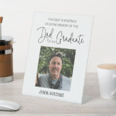 Signe De Table Papa de la Mémorial aux Diplômés (In SItu)