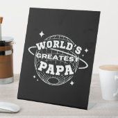 Signe De Table Papa le plus grand du monde (In SItu)