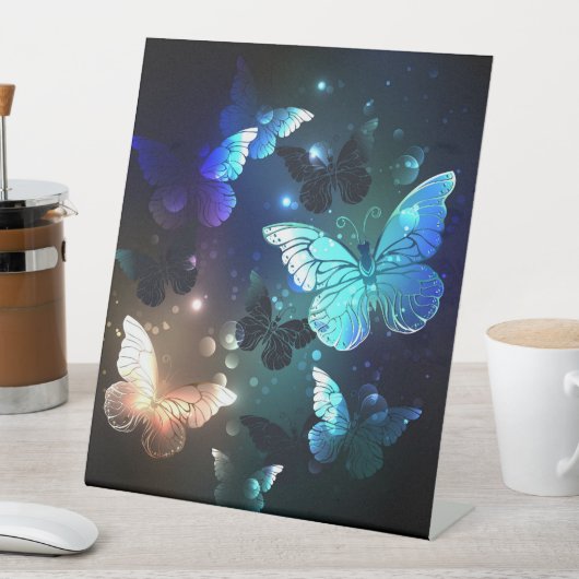 Signe De Table Papillon de nuit (In SItu)